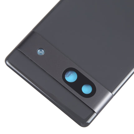 For Google Pixel 7A Original Battery Back Cover with Camera Lens Cover(Black)-garmade.com