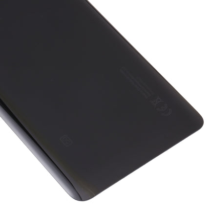 Glass Battery Back Cover for Xiaomi Poco F3(Black)-garmade.com