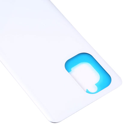 Glass Battery Back Cover for Xiaomi Poco F3(White)-garmade.com