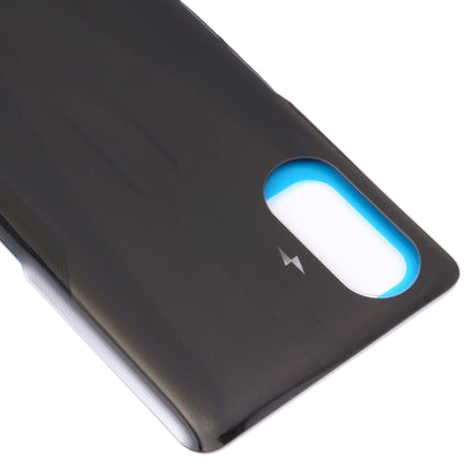 Glass Battery Back Cover for Xiaomi Redmi K40 Gaming(Black)-garmade.com