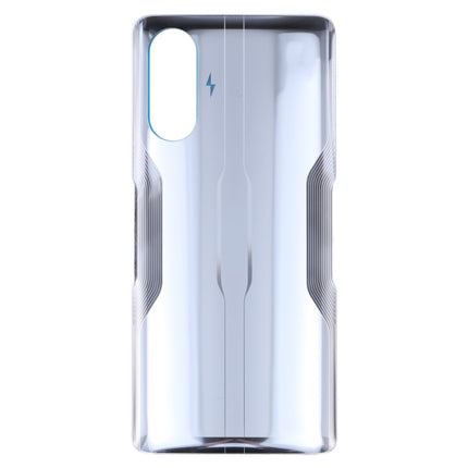 Glass Battery Back Cover for Xiaomi Redmi K40 Gaming(Silver)-garmade.com