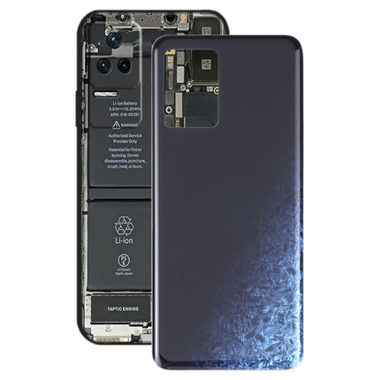 Glass Battery Back Cover for Xiaomi Redmi K50 / Redmi K50 Pro(Black)-garmade.com