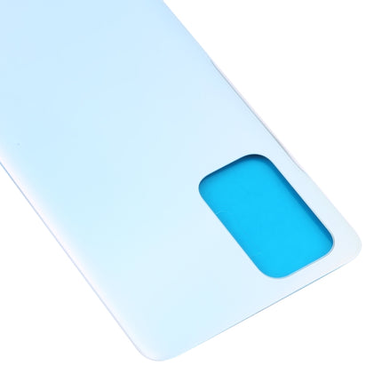 Glass Battery Back Cover for Xiaomi Redmi Note 10 Pro/Redmi Note 10 Pro Max/Redmi Note 10 Pro India(Blue)-garmade.com