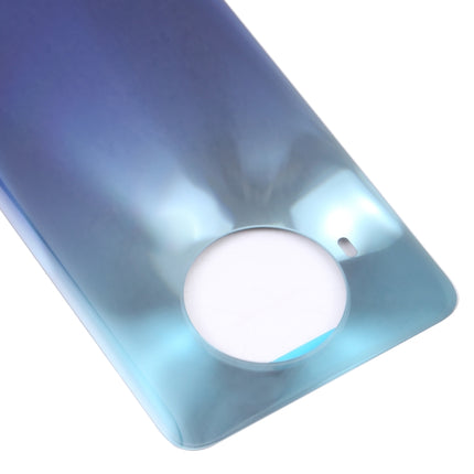 Glass Battery Back Cover for Xiaomi Redmi Note 9 Pro 5G/Mi 10T Lite 5G(Blue)-garmade.com