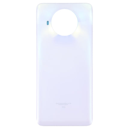 Glass Battery Back Cover for Xiaomi Redmi Note 9 Pro 5G/Mi 10T Lite 5G(White)-garmade.com