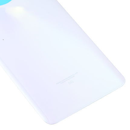 Glass Battery Back Cover for Xiaomi Redmi Note 9 Pro 5G/Mi 10T Lite 5G(White)-garmade.com