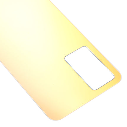 For vivo Y75 4G 2022/V23e Glass Battery Back Cover (Gold)-garmade.com