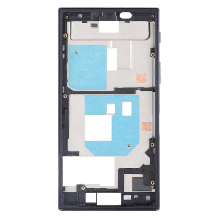 Middle Frame Bezel Plate for Sony Xperia X Compact (Black)-garmade.com