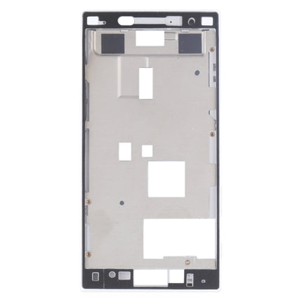 Middle Frame Bezel Plate for Sony Xperia X Compact (White)-garmade.com