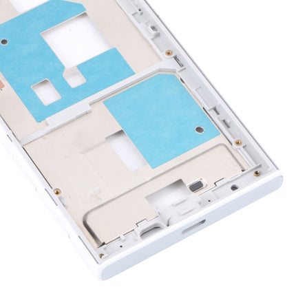 Middle Frame Bezel Plate for Sony Xperia X Compact (White)-garmade.com