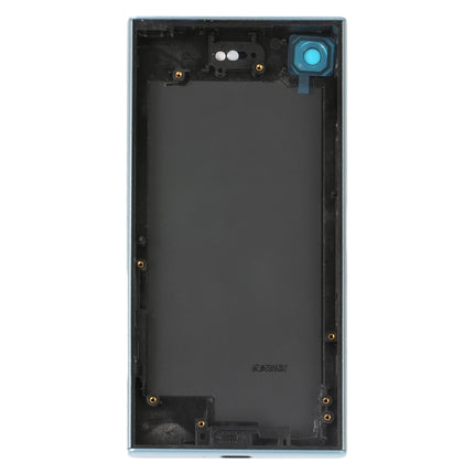Original Battery Back Cover with Camera Lens Cover for Sony Xperia XZ1 Compact(Blue)-garmade.com