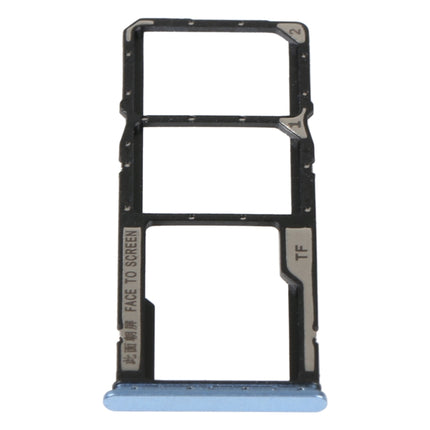 SIM Card Tray + SIM Card Tray + Micro SD Card Tray For Xiaomi Redmi Note 11E (Blue)-garmade.com