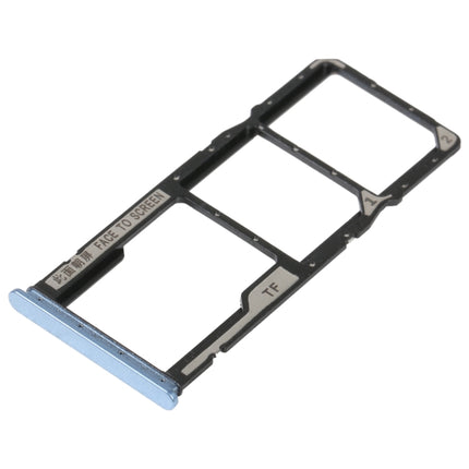 SIM Card Tray + SIM Card Tray + Micro SD Card Tray For Xiaomi Redmi Note 11E (Blue)-garmade.com