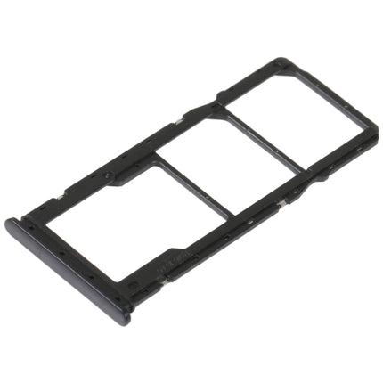 SIM Card Tray + SIM Card Tray + Micro SD Card Tray For Xiaomi Redmi 10C/Redmi 10 India/Poco C40(Black)-garmade.com