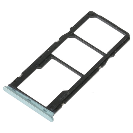 SIM Card Tray + SIM Card Tray + Micro SD Card Tray For Xiaomi Redmi 10C/Redmi 10 India/Poco C40(Green)-garmade.com