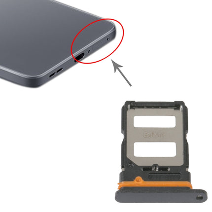 SIM Card Tray + SIM Card Tray For Xiaomi Redmi K40s (Black)-garmade.com