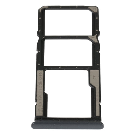 SIM Card Tray + SIM Card Tray + Micro SD Card Tray For Xiaomi Redmi 10 5G (Black)-garmade.com