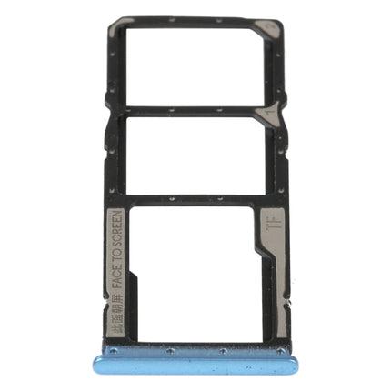 SIM Card Tray + SIM Card Tray + Micro SD Card Tray For Xiaomi Redmi 10 5G (Blue)-garmade.com