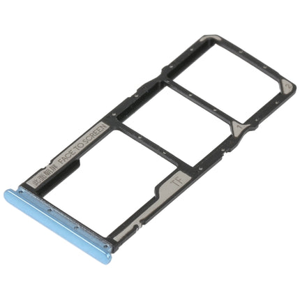 SIM Card Tray + SIM Card Tray + Micro SD Card Tray For Xiaomi Redmi 10 5G (Blue)-garmade.com