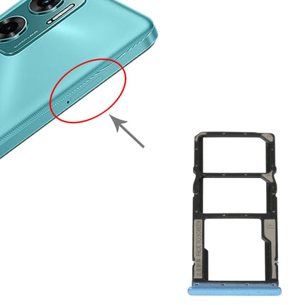 SIM Card Tray + SIM Card Tray + Micro SD Card Tray For Xiaomi Redmi 10 5G (Blue)-garmade.com