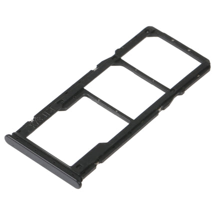 SIM Card Tray + SIM Card Tray + Micro SD Card Tray For Xiaomi Redmi Note 11S 5G (Black)-garmade.com