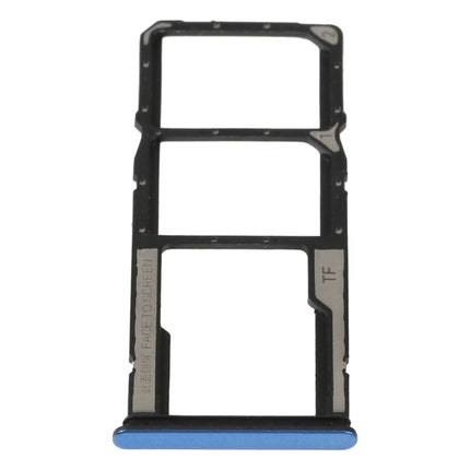 SIM Card Tray + SIM Card Tray + Micro SD Card Tray For Xiaomi Redmi Note 11S 5G (Blue)-garmade.com