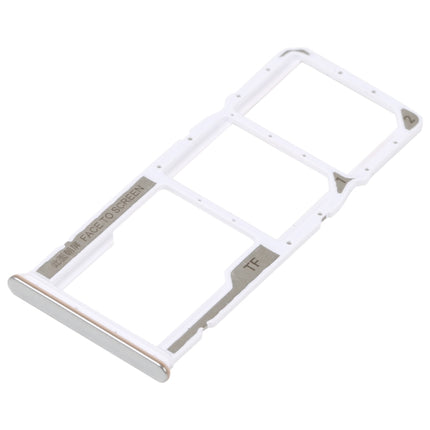 SIM Card Tray + SIM Card Tray + Micro SD Card Tray For Xiaomi Redmi Note 11S 5G (Silver)-garmade.com