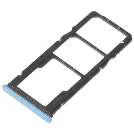 SIM Card Tray + SIM Card Tray + Micro SD Card Tray For Xiaomi Redmi 10A (Blue)-garmade.com