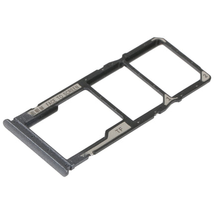 SIM Card Tray + SIM Card Tray + Micro SD Card Tray For Xiaomi Redmi 10 Power (Black)-garmade.com