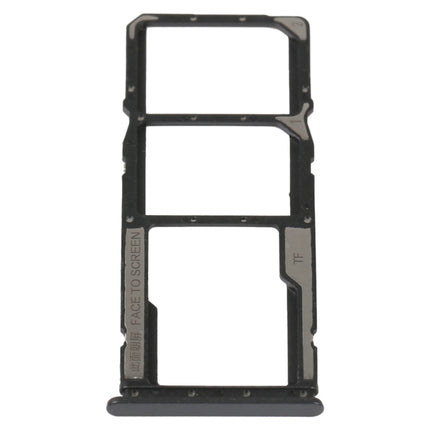 SIM Card Tray + SIM Card Tray + Micro SD Card Tray For Xiaomi Poco M4 5G/Poco M4 5G India/Redmi Note 11R(Black)-garmade.com