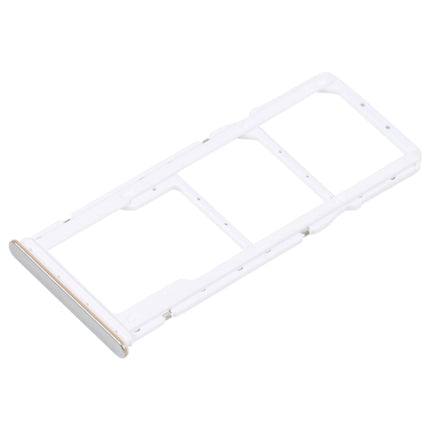 SIM Card Tray + SIM Card Tray + Micro SD Card Tray For Xiaomi Poco M4 5G/Poco M4 5G India/Redmi Note 11R(Silver)-garmade.com