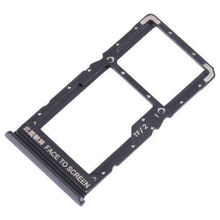 For Xiaomi Redmi Note 11SE SIM Card Tray + SIM Card Tray + Micro SD Card Tray (Black)-garmade.com