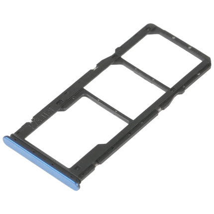 For Xiaomi Redmi Note 11SE SIM Card Tray + SIM Card Tray + Micro SD Card Tray(Blue)-garmade.com