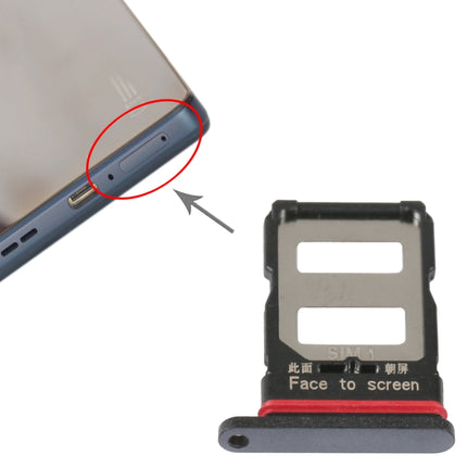 For Xiaomi Poco F4 SIM Card Tray + SIM Card Tray (Black)-garmade.com