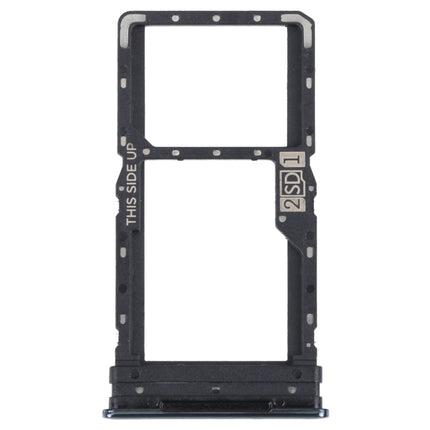 For Motorola Moto G52 SIM Card Tray + SIM / Micro SD Card Tray (Black)-garmade.com