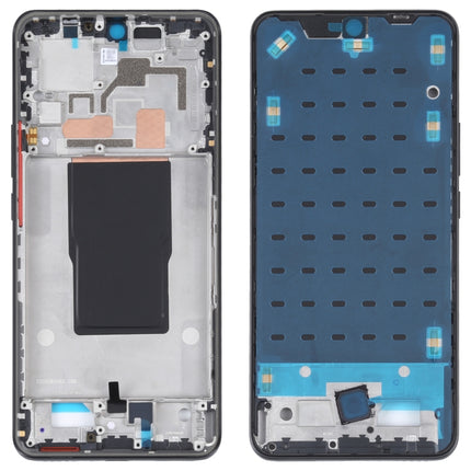 For Xiaomi Redmi K50 Ultra / 12T / 12T Pro Original Front Housing LCD Frame Bezel Plate(Black)-garmade.com