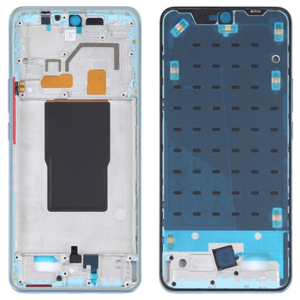 For Xiaomi Redmi K50 Ultra / 12T / 12T Pro Original Front Housing LCD Frame Bezel Plate(Blue)-garmade.com