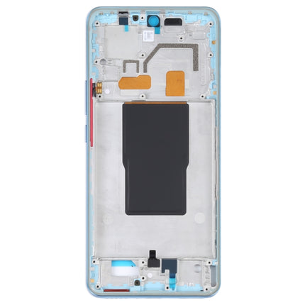 For Xiaomi Redmi K50 Ultra / 12T / 12T Pro Original Front Housing LCD Frame Bezel Plate(Blue)-garmade.com