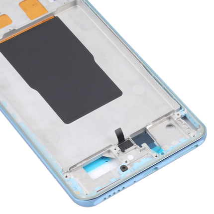 For Xiaomi Redmi K50 Ultra / 12T / 12T Pro Original Front Housing LCD Frame Bezel Plate(Blue)-garmade.com