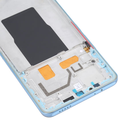 For Xiaomi Redmi K50 Ultra / 12T / 12T Pro Original Front Housing LCD Frame Bezel Plate(Blue)-garmade.com