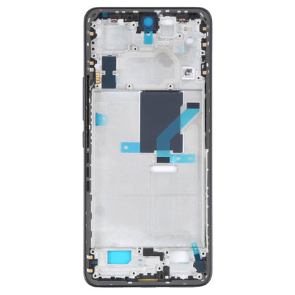 For Xiaomi 12 Lite Original Front Housing LCD Frame Bezel Plate (Black)-garmade.com