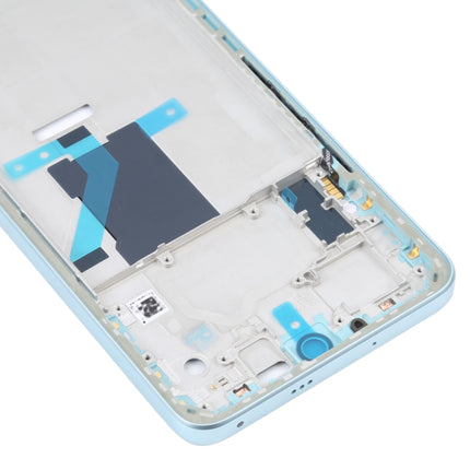 For Xiaomi 12 Lite Original Front Housing LCD Frame Bezel Plate (Blue)-garmade.com