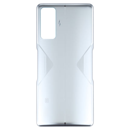 For Xiaomi Poco F4 GT Original Battery Back Cover(Silver)-garmade.com