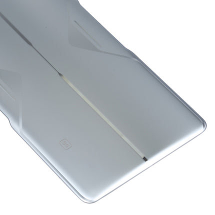 For Xiaomi Poco F4 GT Original Battery Back Cover(Silver)-garmade.com