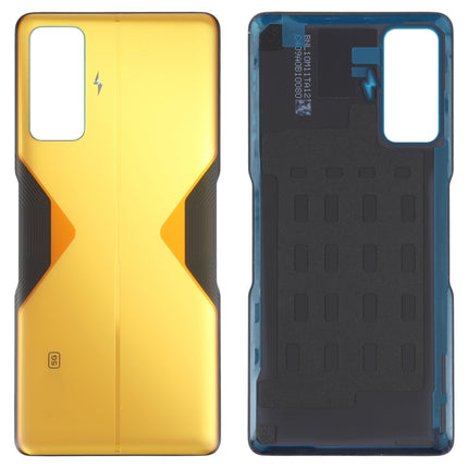 For Xiaomi Poco F4 GT Original Battery Back Cover(Yellow)-garmade.com