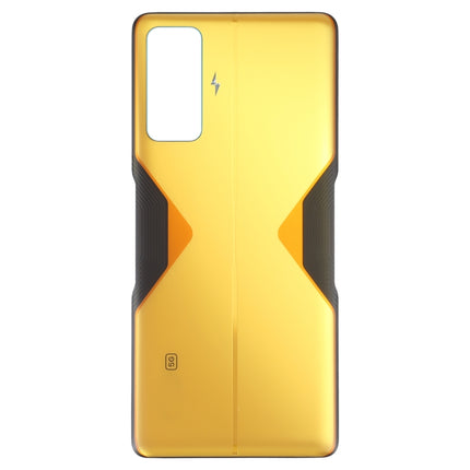 For Xiaomi Poco F4 GT Original Battery Back Cover(Yellow)-garmade.com