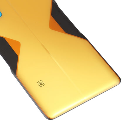 For Xiaomi Poco F4 GT Original Battery Back Cover(Yellow)-garmade.com