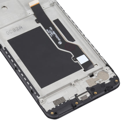 OEM LCD Screen For ZTE Blade A7S 2020 A7020 Digitizer Full Assembly with Frame (Black)-garmade.com