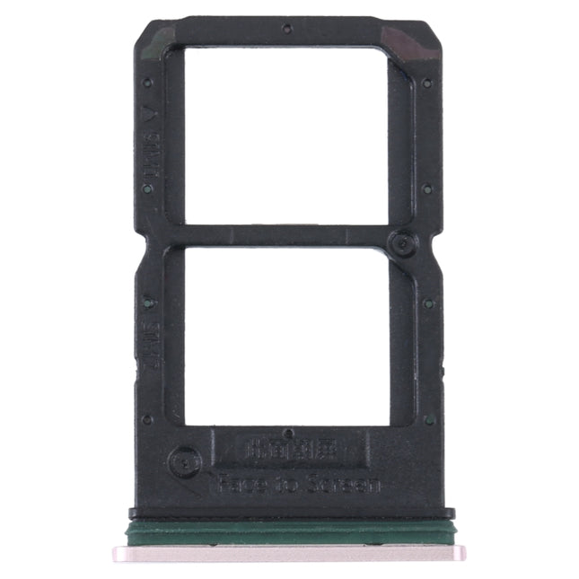 For OPPO Reno SIM Card Tray + SIM / Micro SD Card Tray (Gold)-garmade.com