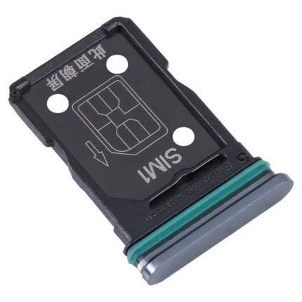 For OPPO Reno4 5G SIM Card Tray + SIM Card Tray (Black)-garmade.com